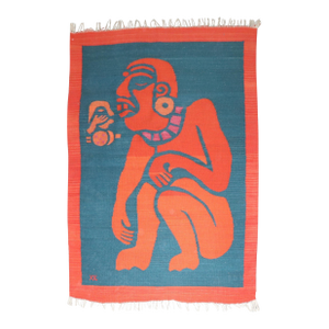 Zabihi Collection Unusual Latin American Zapotec Tapestry