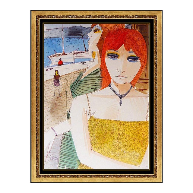 Late 20th Century Ladies of the Harbor, Charles Levier For Sale