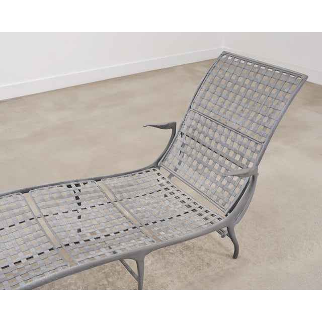 Pair of Dan Johnson Brown Jordan Sol Y Luna Chaise Lounges For Sale - Image 15 of 18