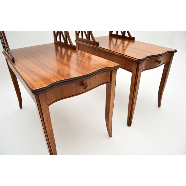 Regency Style Side Tables, 1930s, Set of 2 For Sale - Image 11 of 12