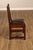 L&JG Stickley Antique Set Of Six U-Back Oak Dining Chairs Model #820 For Sale - Image 15 of 18