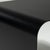 Modern Early 21st Century Poland Black Wood Side Table For Sale - Image 3 of 15