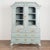 Baroque Early 19th Century Swedish Blue Painted Pine Display Cabinet For Sale - Image 3 of 18