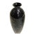 Mid-Century Modern Murano Black Silver and Gold Art Glass Vase For Sale - Image 3 of 8