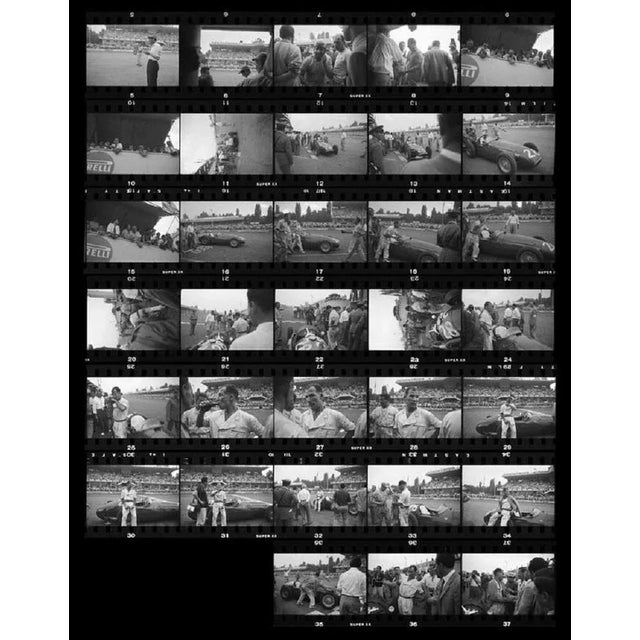 "Monza Grand Prix" by David Lees British racing champion Stirling Moss at the Monza Grand Prix in Italy, September 1954....