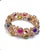 Late 20th Century Bochic “Capri” Vintage Ruby & Multi Sapphire Cuff Set In 18K Gold & Silver For Sale - Image 5 of 9