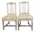 18th Century SwedishPairofChairs From Stockholm - Stamped by Maker For Sale