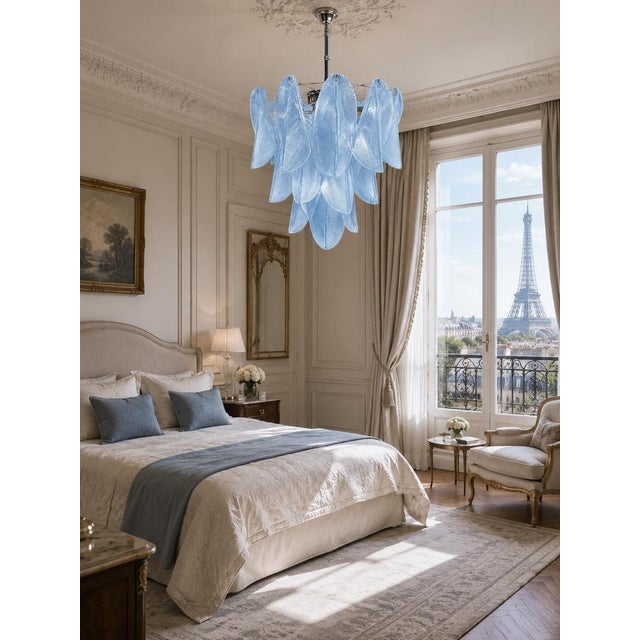 Italian Murano Glass Chandeliers, 1970s, Set of 3 For Sale - Image 11 of 16