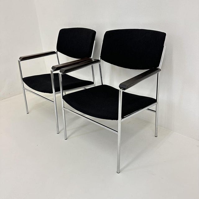 1970s Vintage Lounge Chair by Gijs Van Der Sluis, 1970s For Sale - Image 5 of 16