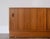 Vintage Danish Modern Teak Credenza With Vinyl Record Storage on Plinth Base For Sale - Image 9 of 14