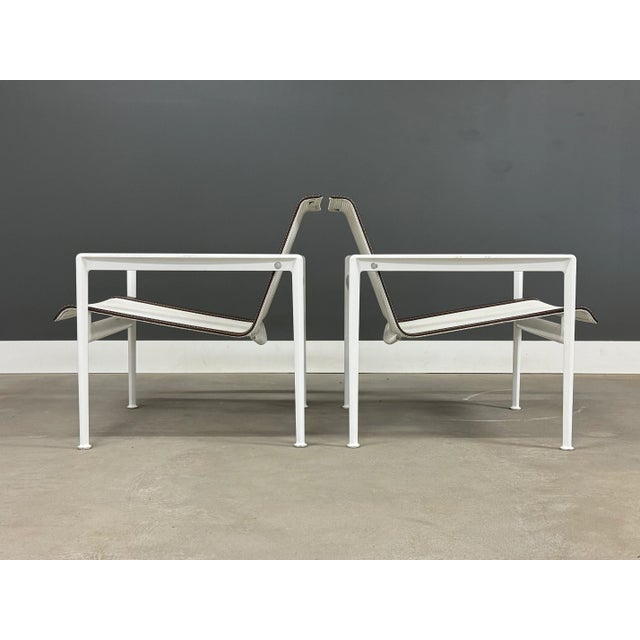 Mid-Century Modern Richard Schultz 1966 Lounge Chairs - A Pair For Sale - Image 3 of 9