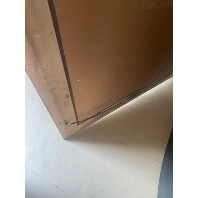 ABC Carpet & Home 1980s Large Baroque Style Gilt Mirror For Sale - Image 4 of 5