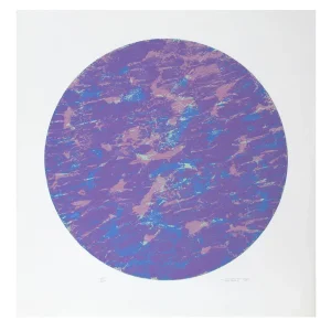 Domenick Turturro Untitled - Moonscape Lithograph