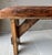 Circa 2000 Western Chic Hair-on-Hide Ranch-Style Accent Bench With Brass Nailhead Trim For Sale - Image 16 of 18