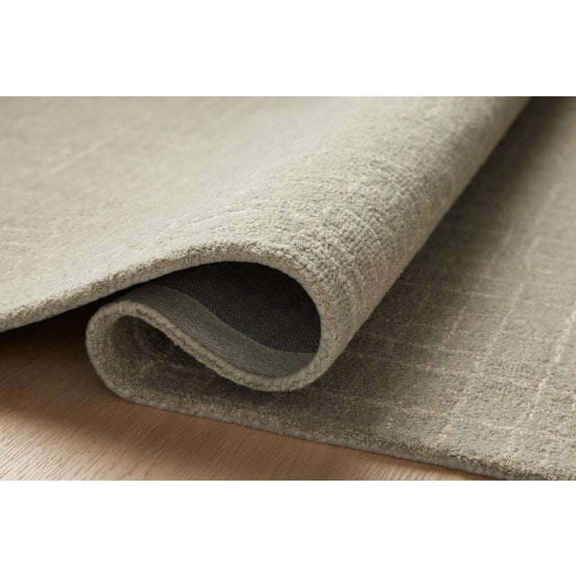 Loloi Rugs Chris Loves Julia x Loloi Polly Spa / Ivory 8'-6" x 11'-6" Area Rug For Sale - Image 4 of 6