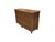 A graceful late-20th-century Palm Beach Regency six-drawer double dresser, crafted with an elegant convex bowfront...