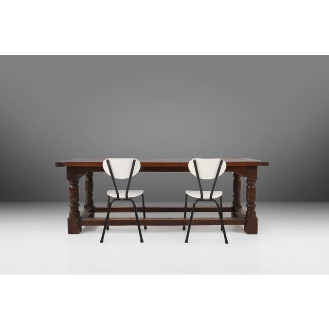 Antique Oak Table, France, 1850s For Sale - Image 4 of 14