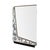 Mid-Century Modern Mid-Century Reversed Etched & Smoked Wall Mirror With Sculptural Walnut Lining For Sale - Image 3 of 12
