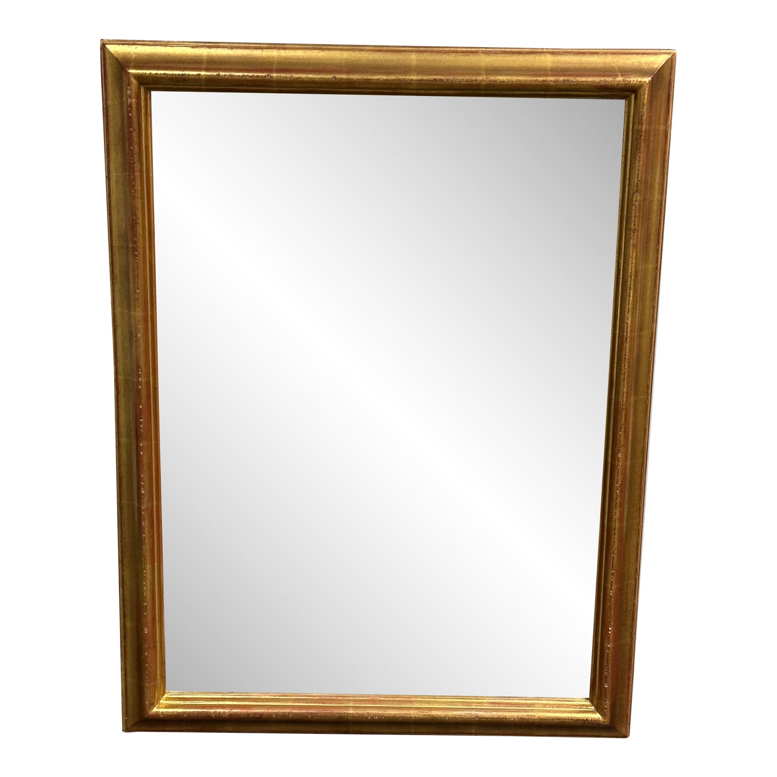 Gold Frame Beveled Edge Wall Mirror Chairish