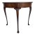 Late 20th Century Baker Furniture Half Round Demi Lune Console Table For Sale