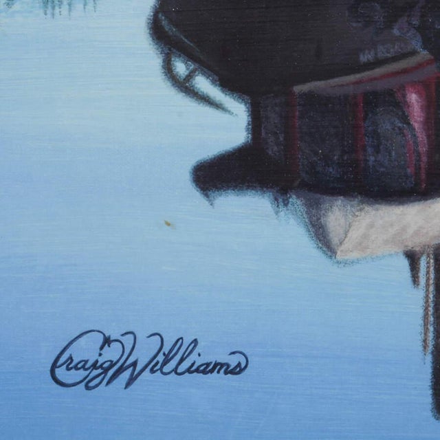 Early 21st Century Framed Lithograph Signed Craig William "Sunrise Over Miss Burdette" For Sale - Image 5 of 18