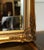 Large French Style Golden Ornate Wall Regal Mirror For Sale - Image 4 of 14