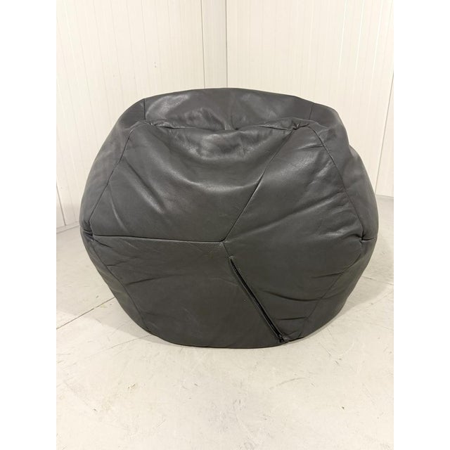 Gray Sacco Beanbag Lounge Chair from Zanotta, 1980s For Sale - Image 8 of 14
