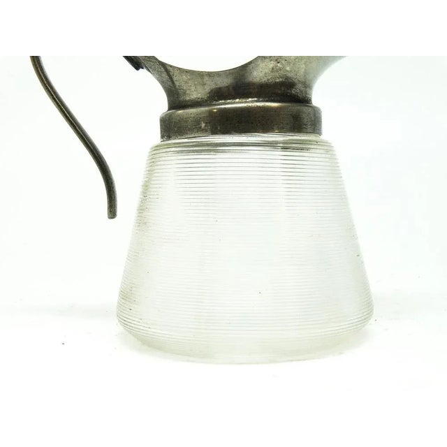 Metal Art Nouveau Milk Jug, Former Austro-Hungarian Empire, Early 1900s For Sale - Image 7 of 8