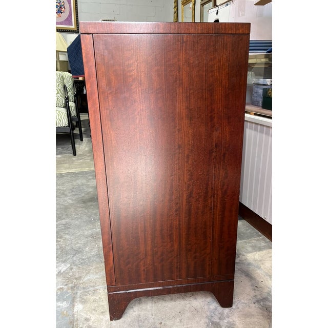 Century Furniture Century Paragon Door Chest Art Deco Style Console Cabinet For Sale - Image 4 of 11