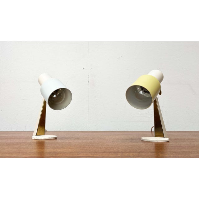 Mid-Century Modern French Table Lamps, 1950s, Set of 2 For Sale - Image 14 of 18