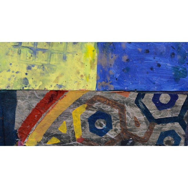 Leroy Parker "Hey Did We Scratch?" Abstract Expressionist Composition 1997 For Sale - Image 4 of 13