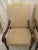 Vintage Upholstered Armchairs With Nailhead Trim - a Pair For Sale - Image 4 of 5