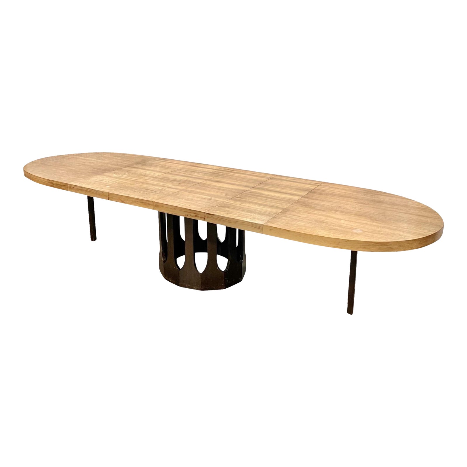 Harvey Probber Model 1287 Mid Century Modern Pedestal Dining Table C ...