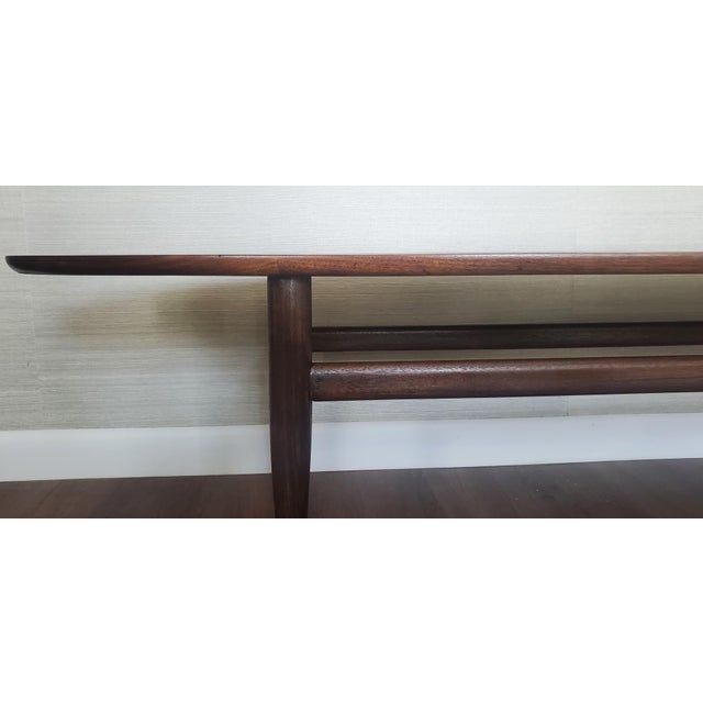 Mid 20th Century Mid-Century Modern Henredon Surfboard Coffee Table For Sale - Image 5 of 6