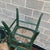 Vintage Pottery Barn Napoleon Dining Chairs in Distressed Green With Rush Seats - Set of 4 For Sale - Image 11 of 18
