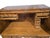Late 20th Century Winners Only Solid Oak Roll Top Executive Desk With Keys For Sale - Image 9 of 11