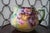 Art Nouveau Antique William Guérin & Co. Limoges Hand-Painted Blackberry & Blossom Porcelain Pitcher, France, C. 1900–1910 For Sale - Image 3 of 8