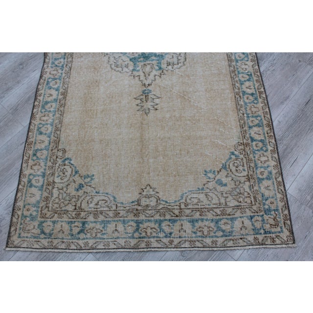Vintage Turkish Area Rug - 40"x73.5" For Sale - Image 10 of 13