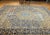 Vintage Tabriz Rug, Hand-Knotted Wool, Herati Geometric Pattern, Navy & Camel, 10x13 For Sale - Image 11 of 13