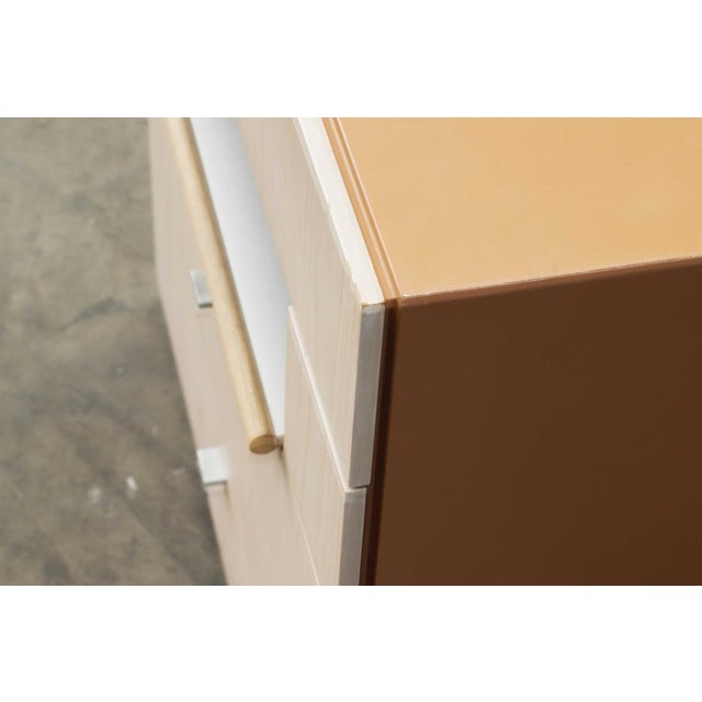 Vintage Nightstand in Beech, 1983 For Sale - Image 11 of 12