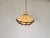 Mid-Century Modern Mid-Century Scandinavian Textile and Bamboo Pendant Lamp, 1960s For Sale - Image 3 of 12
