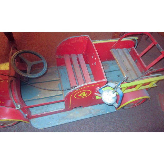 Produced by Pinto Bros Mfg of Coney Island, New York, this all-original 1940s firetruck was part of a circular ride at the...