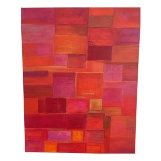 C. Barete, Abstract Fragments, 21st Century, Oil on Canvas For Sale