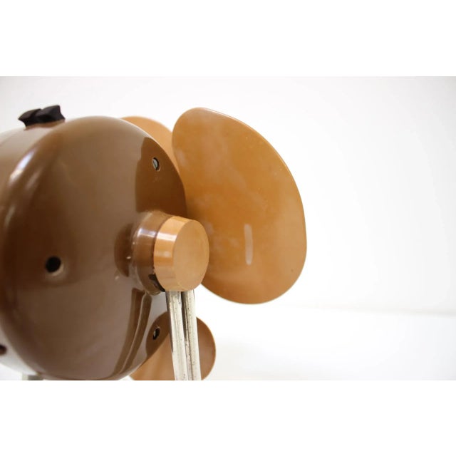 Small Vintage Table Fan, 1950s For Sale - Image 4 of 11