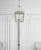 Designer Julie Neill Caddo Medium Lantern in Celadon with Gild Finish. Specifications: Height: 32" Width: 19" Canopy: 5.5"...