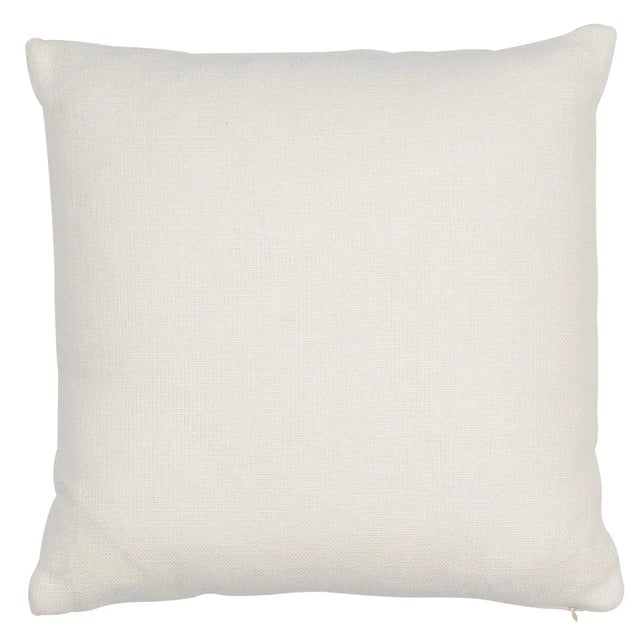 This pillow features Ashoka Tape with a knife edge finish. With a winding, embroidered floral design accentuated with...