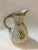 Floral Porcelain Jug With Gilt Highlights For Sale - Image 4 of 9