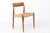 Wood Mid-Century Danish Model 77 Dining Chair in Teak and Danish Paper Cord, 1960s For Sale - Image 7 of 13