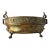 French, Antique Brass Footed Jardiniere For Sale