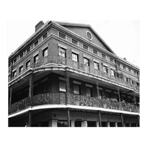 1965 French Quarter New Orleans Photograph by Don Ware